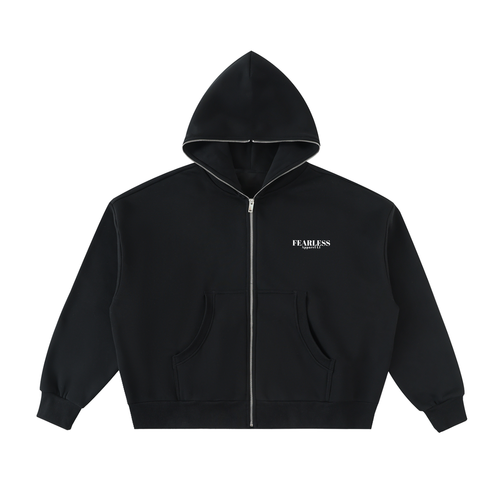 Fearless Boxy Full-Zip Hoodie