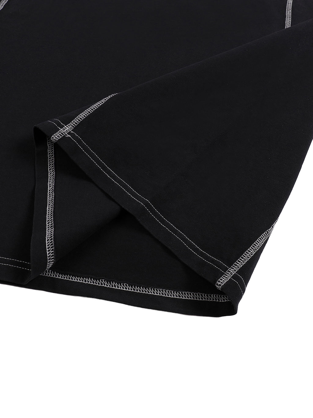 Fearless Contrast-Stitch Tee – Built to Stand Out