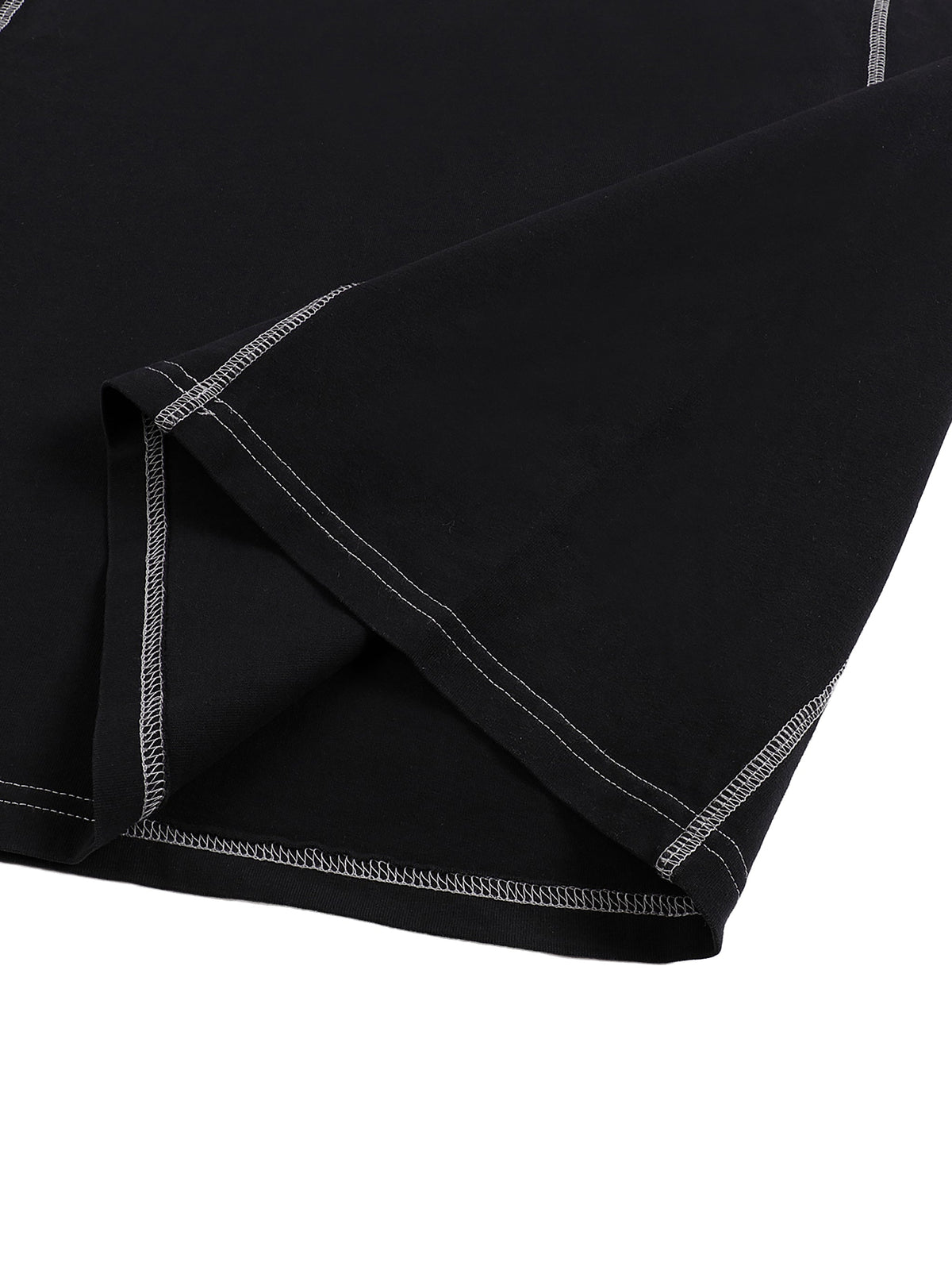 Fearless Contrast-Stitch Tee – Built to Stand Out