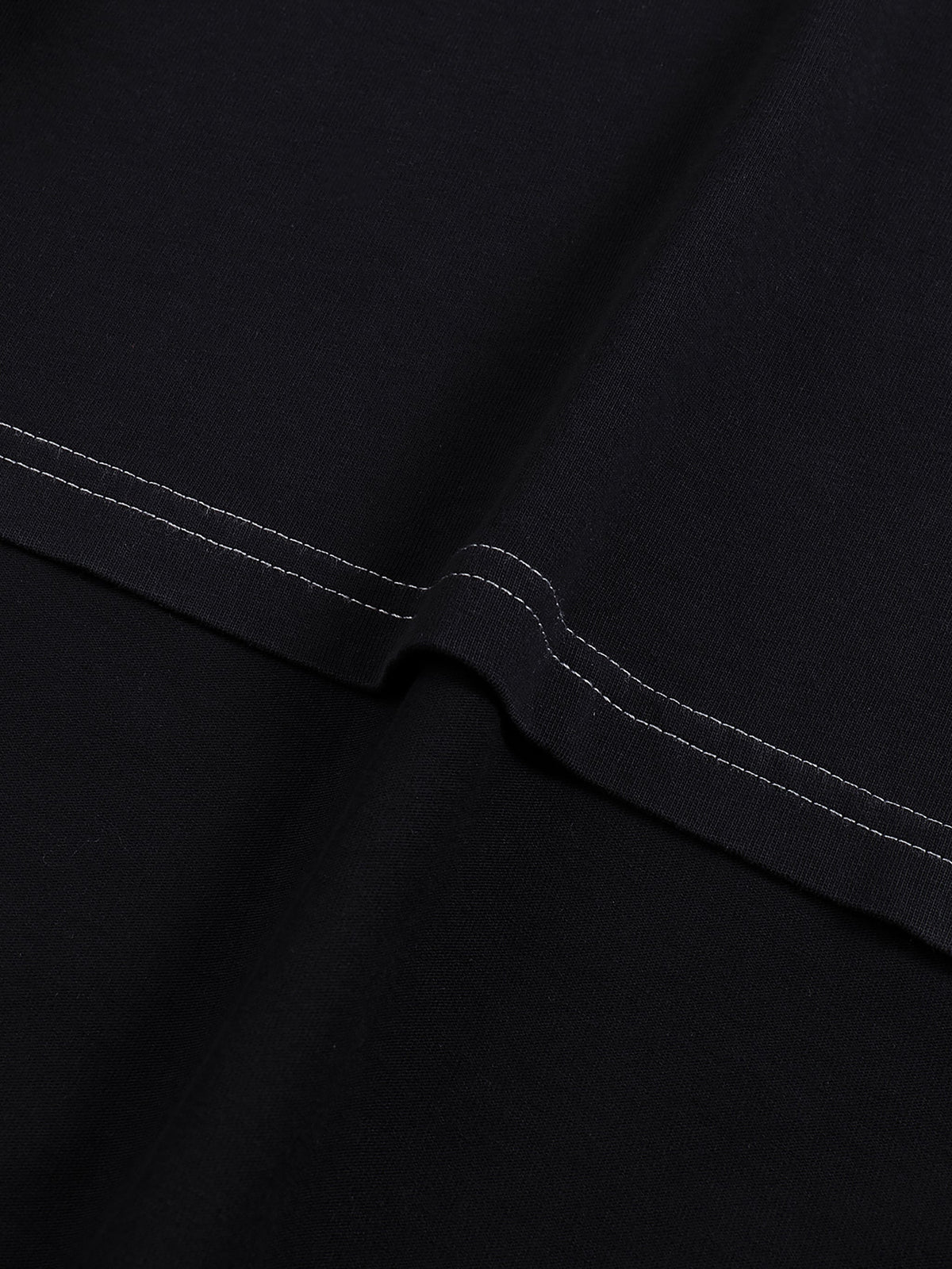 Fearless Contrast-Stitch Tee – Built to Stand Out